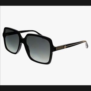 GUCCI Black Square Sunglasses